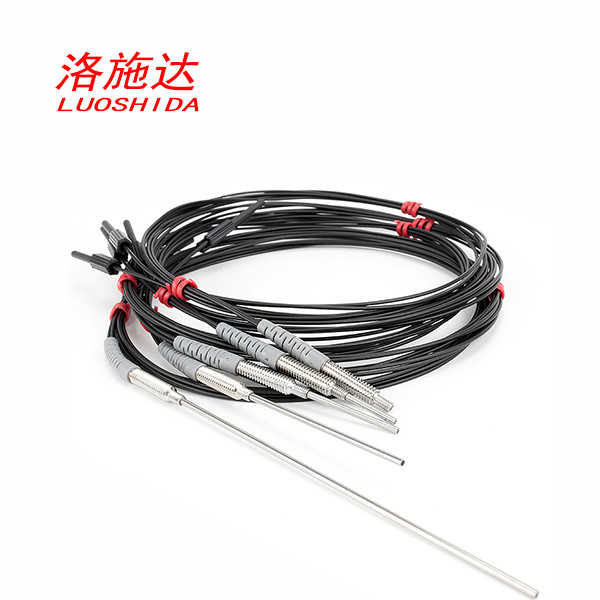 China Stainless Steel M4 Diffuse Type Sensor For All Series With 1M Standard Fiber Cable wholesale