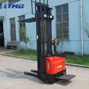 China Euro Standard Warehouse Stacker Forklift , Electric Pallet Jack Stacker 2000kg Capacity wholesale