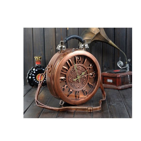 2016 Autumn new wave of street fashion personality alarm technology package diagonal package handbag shoulder bag woman