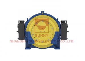 China 630-1000kg Gearless Traction Elevator Motor Up To 3 Times Axle Load wholesale