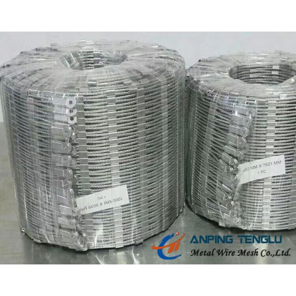 Stainless Steel Rope Mesh With Square Openings, Decoration & Safety Usage