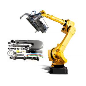 China Industrial 6 Axis Fanuc Robot Arm M-710iC With Big Payload Gripper And CNGBS Dresspack on sale
