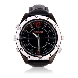 Waterproof spy camera watches with HD hidden camera