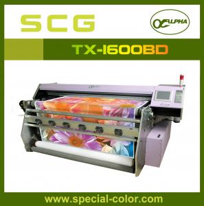 China Flatbed Direct Textile Printer Machine With Epson DX5 Printhead wholesale