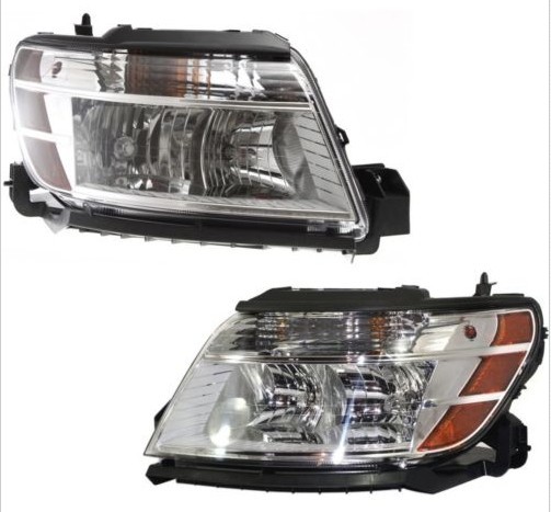 ABS White LED Car Headlights For Ford Taurus Limited Driver And Passenger Side