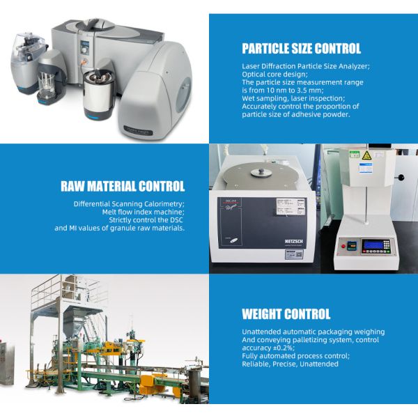 High Temperature DTF Hot Melt Powder White TPU Heat Transfer Powder