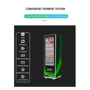 China Hot Selling 24 Hours Large Capacity Automatic Combo Snacks Drinks Food Vending Machine wholesale