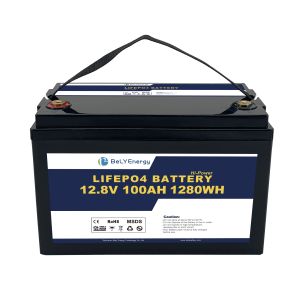 China LiFePo4 Battery 12V 100AH Capacity Smart BMS and Easy Replacement wholesale