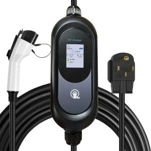 China 250V Single Phase Portable EV Charging Station Leakage Protection on sale