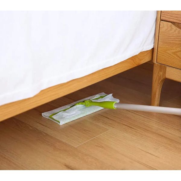 White Diamond Spunlace Cleaning Wipes , Floor Disposable Dry Dusting Cloths