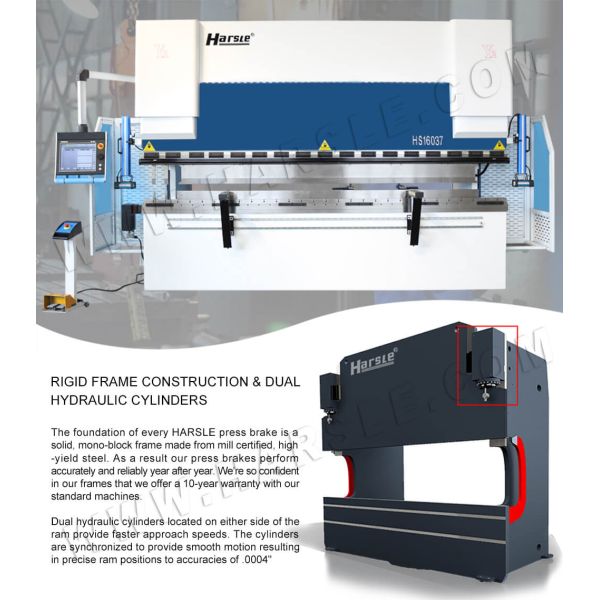 DA66T system WE67K-100T/3200 Metal sheet bending machine hydraulic press brake