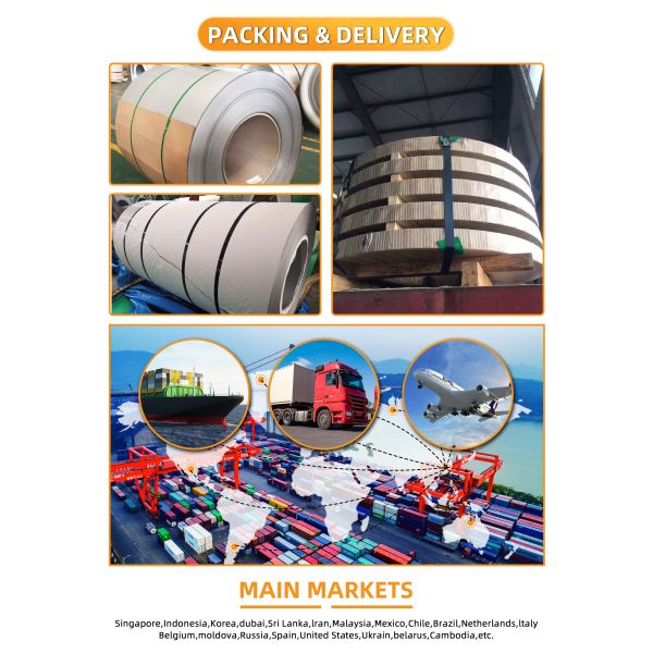 TISCO 201 Cold Rolled Stainless Steel Coil 304 316L 430 1.0mm Thick Half Hard