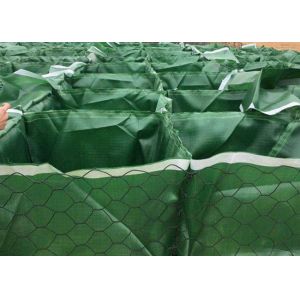Hexagonal Wire Twisted Gabion Basket Square Rectangular Hole Shape