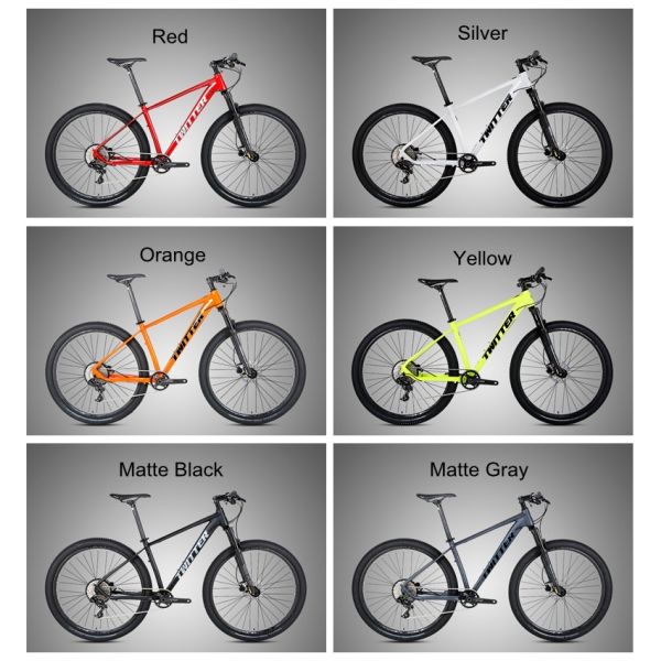 AL7005 Aluminum Alloy Frame Mountain Bike TWITTER Rider Quik Release NX 11 Speed