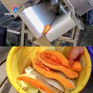 Multifunctional Vegetable Cutting Half Machine 2000KG/H Kitchen Processing