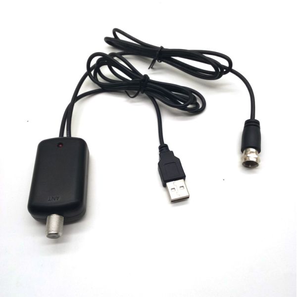 35dBi TV Antenna Amplifier Cable with USB Power N Male Connector TV Signal Adapter Cable