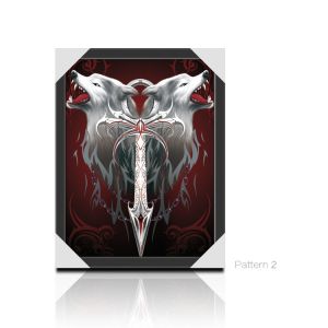 Custom Bear Design 3D Lenticular Picture , 3D Flip Picture Decration