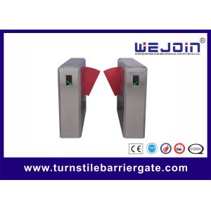 China 304 Stainless Steel Access Control Turnstile Flap Barrier Entry systems on sale