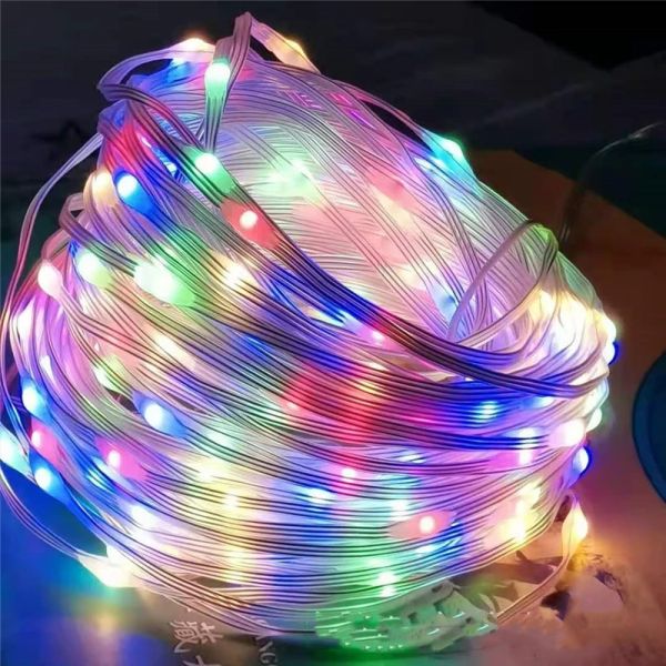 Green PVC Wire Solar String Light 20/50/100M Outdoor Solar Fairy Light Copper Wire Solar Christmas Light for Garden Patio Party