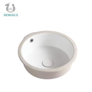 China Streamlined Inset Bathroom Sink Bowl Undercounter Bathroom Basin OEM wholesale