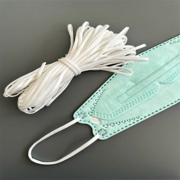 Replacement Elastic Stretchy Ear Loops For Korean KF94 Face Mask 3.5mm 5.0mm