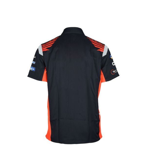 Sportswear Button Down Motorcycle Wicking Breathable Custom Design Racing Polo Shirt