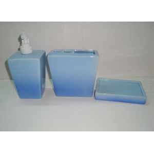 Color Changed Ceramic Bathroom Set Stoneware Gradient Ramp Color Bathroom Vanity Sets