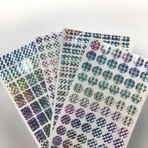 BOPP 3D Hologram Label Sticker Holographic Vinyl Security Label