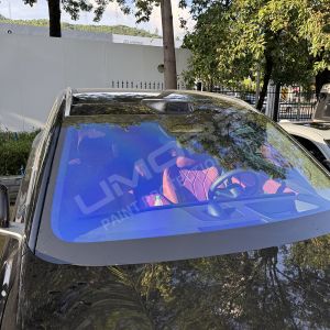 China Purple Light Dazzle Color Chameleon Color Changing Window Film For Car Window Tinting on sale