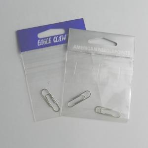 China Gravure Printing Custom Clear Laminated Plastic Packing Fish Hook Clear Transparent Pvc Bag wholesale
