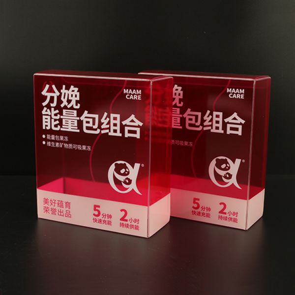 Wholesale Plastic Box Foldable Printing PET PVC Packaging Box