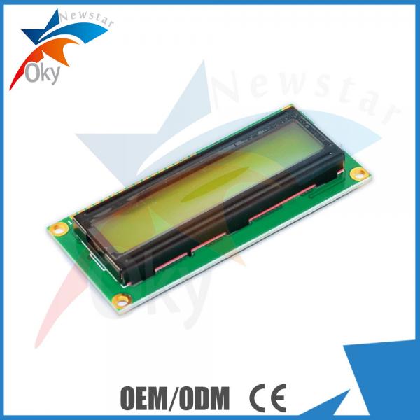 Quality 16X2 Character Display LCD 1602 Module HD44780 Controller With Yellow Green Backlight for sale