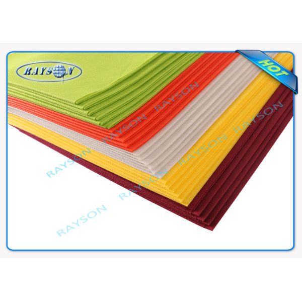 Big Size Piece Disposable Non Woven Tablecloth For Spain / Italian / France