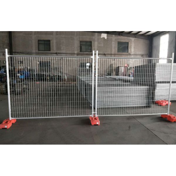 Customized 8x8 Temporary Steel Fence Panels Construction protection
