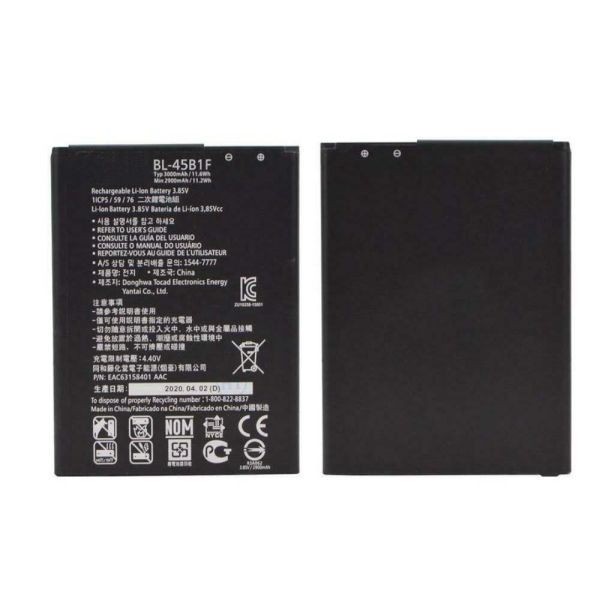 Fully Capacity LG Cell Phone Battery 3000mAh BL 45B1F LG V10 Battery Replacement