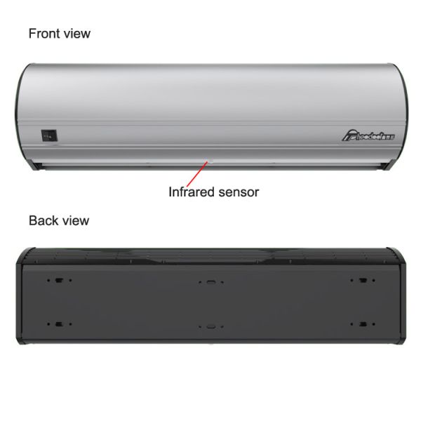 Air Curtain Fan with Infrared Sensor