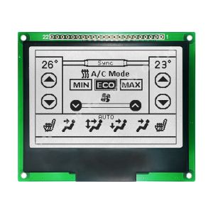 China Instrumentation 240X160 FSTN LCD Display Graphic Module With IC ST7529 wholesale