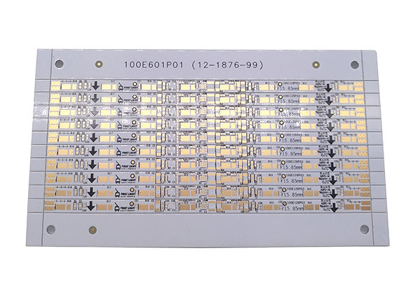 China Home LED Lighting 1 Layer Substrate Aluminum PCB Board wholesale