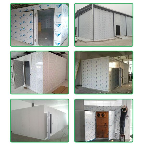 Fan Cooling Cold Storage Room With Compressor Refrigeration Unit For Fruit
