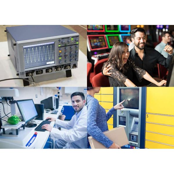 IP65 Waterproof 10.1 Inch Touch Monitor Dustproof With 10 Points Touch