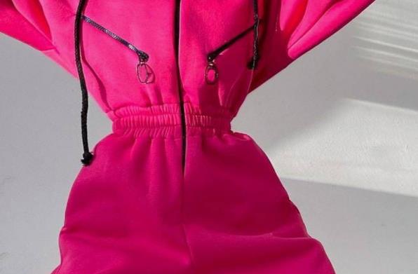 Custom Clothing Factory China Casual Women'S Hooded Jumpsuit With Elasticband Pants Set