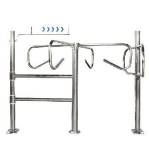 China 180 Degree Rotation Swing Gate Turnstile Automatic Checkout Closer Stable on sale