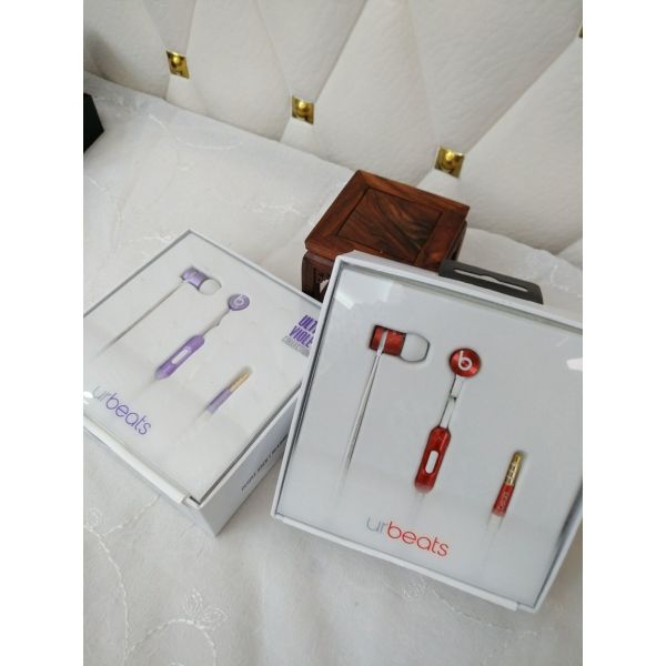 New urBeats Headphones Earphones With Mic by Dr.Dre Red Special Edition In Retail Packagingmade in china grgheadests.com