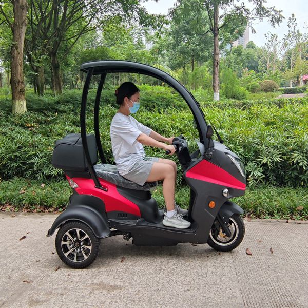 outdoors 3 wheels electric scooters 800W electric tricycle with EEC COC certification