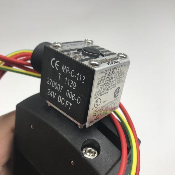 G531B017 EFG531B017MS ASCO 531 Series 1/4 Inch Aluminium Body Integrated Pilot Operated Solenoid Valve