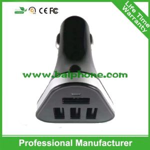 CE,ROHS,FCC Approved 4 port usb car charger,ODM/OEM quick deliver power sockets