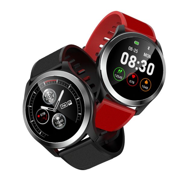 Quality Touch Control NRF52832 ECG IP68 Waterproof Smart Watch for sale