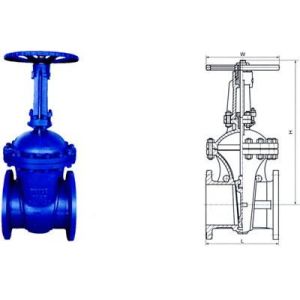 China Electric Actuated Water Cast Steel Gate Valve 150lb - 1500lb Pressure on sale