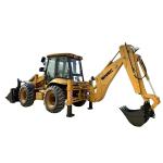 Weichai Dutz Engine Retroexcavadora Multi Purpose 4 Wheel Drive Backhoe and