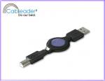Cableader USB retractable cable,A male to B female High speed data connecting